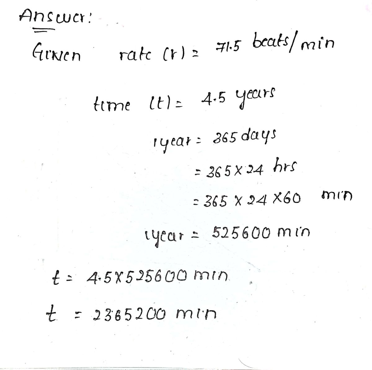 Physics homework question answer, step 1, image 1